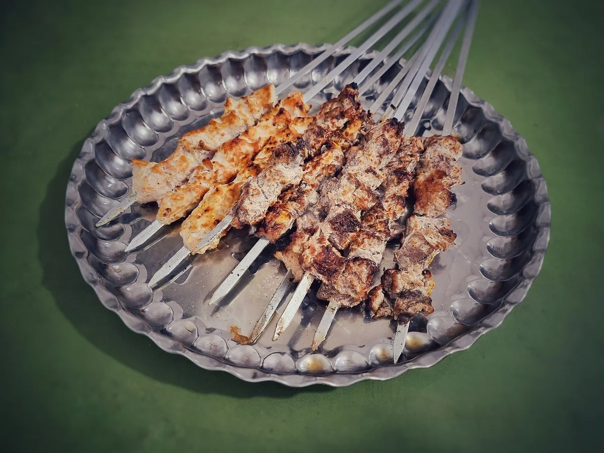 Kebab food typical of Bites